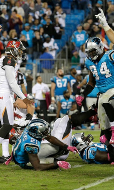 Bucs beat Panthers 17-14 on last-second field goal by Aguayo